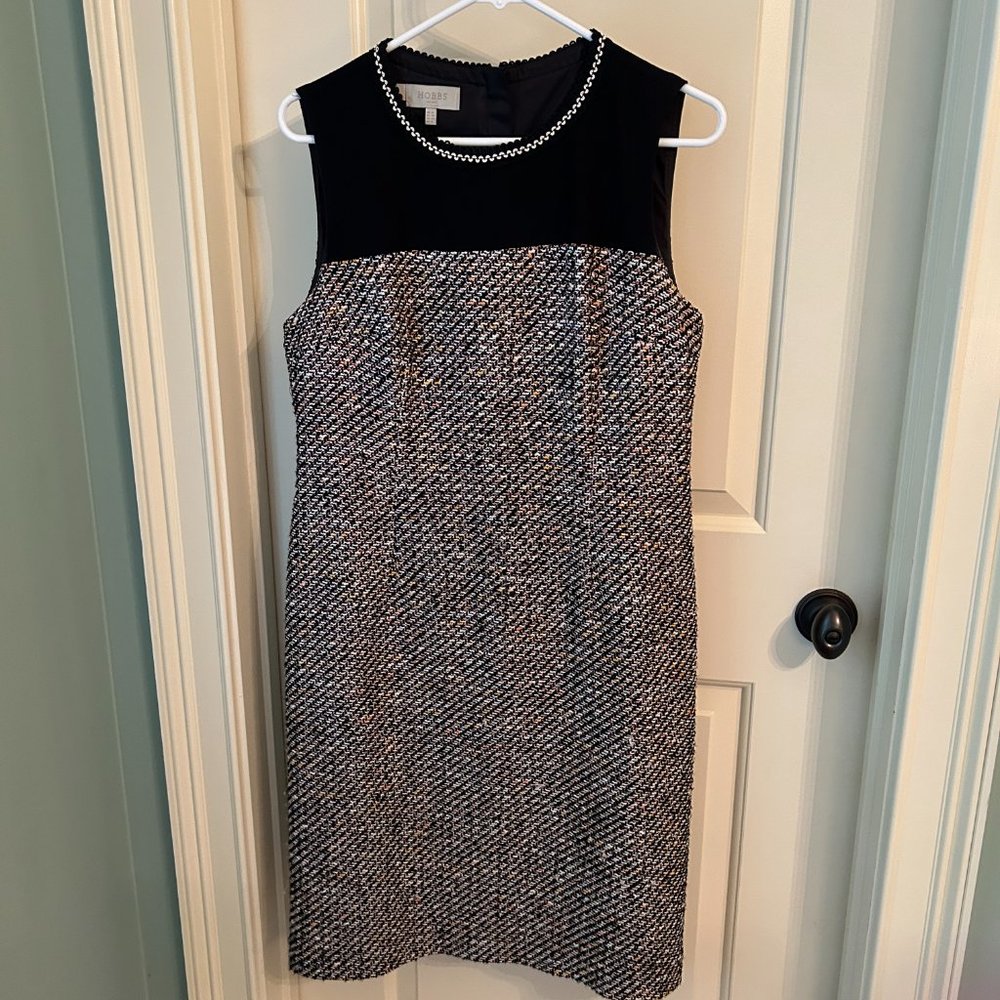 Hobbs Sleeveless Suiting Dress
